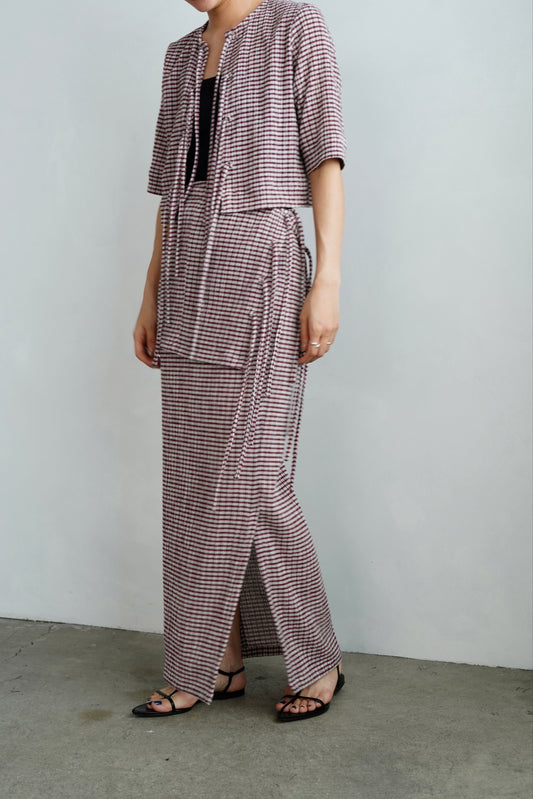 Shrink Skirt / PURPLEBLUE -7月25-31日発送-【6月20日までの期間限定販売】