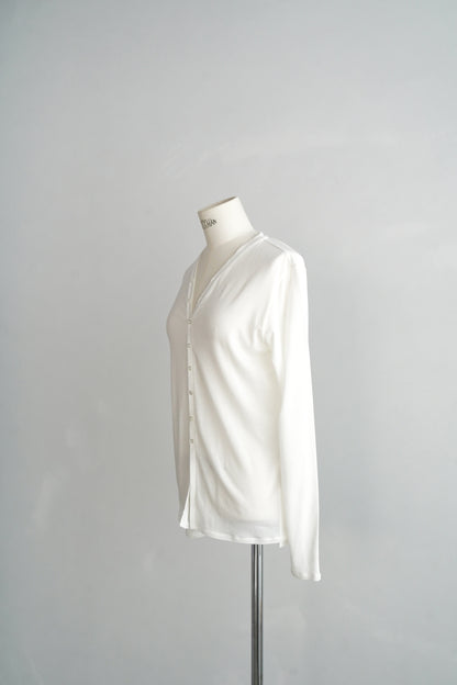 Powdery Cardigan / WHITE