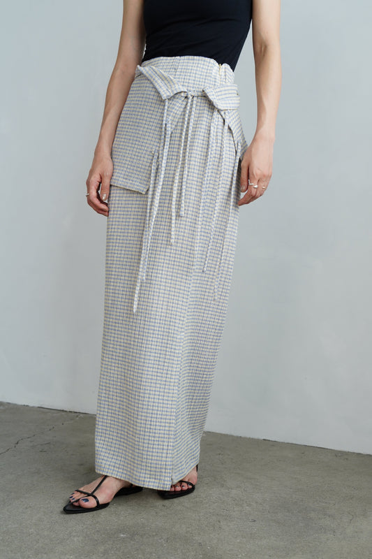 Shrink Skirt / BLUEYELLOW /身長162cm以下限定
