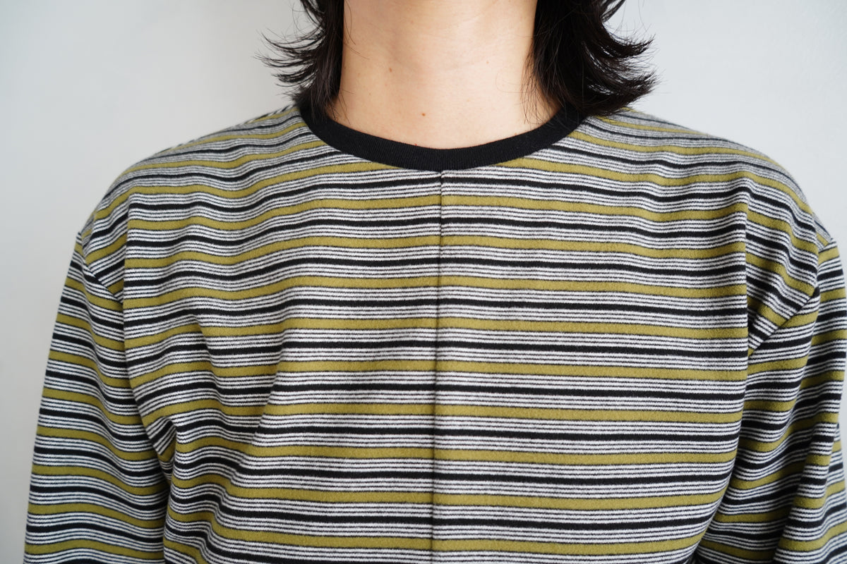 Border L/S / GREEN -11月3-6日発送-