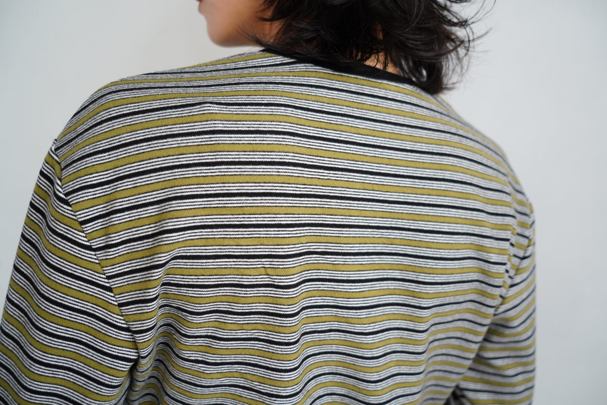 Border L/S / GREEN -11月3-6日発送-