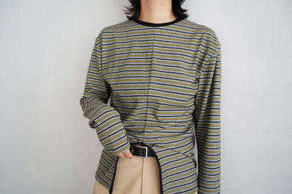 Border L/S / GREEN -11月3-6日発送-