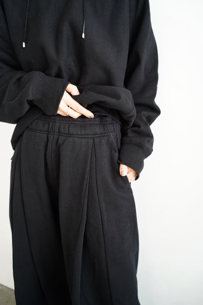 Sweat Wide Pants / BLACK -10月31日発送-