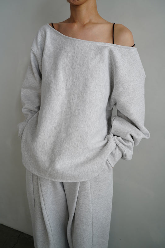 2way Sweat Pullover / GRAY -10月16日発送-