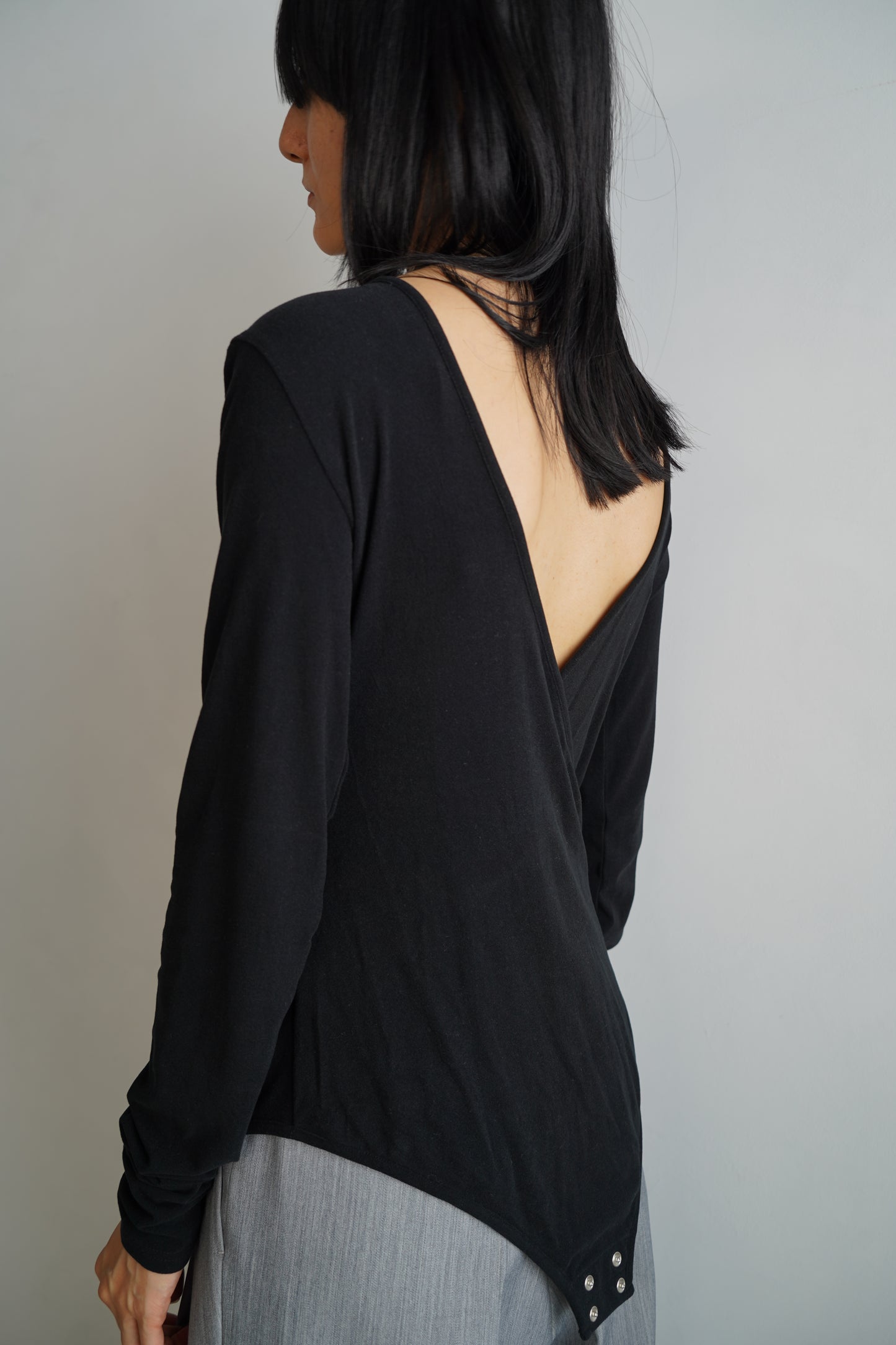 Backopen Bodysuit / BLACK -9月30日発送-