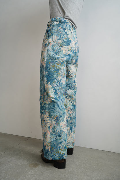 Jacquard Pants / BLUE -5日以内発送-