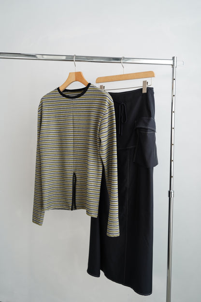 Border L/S / GREEN -11月3-6日発送-
