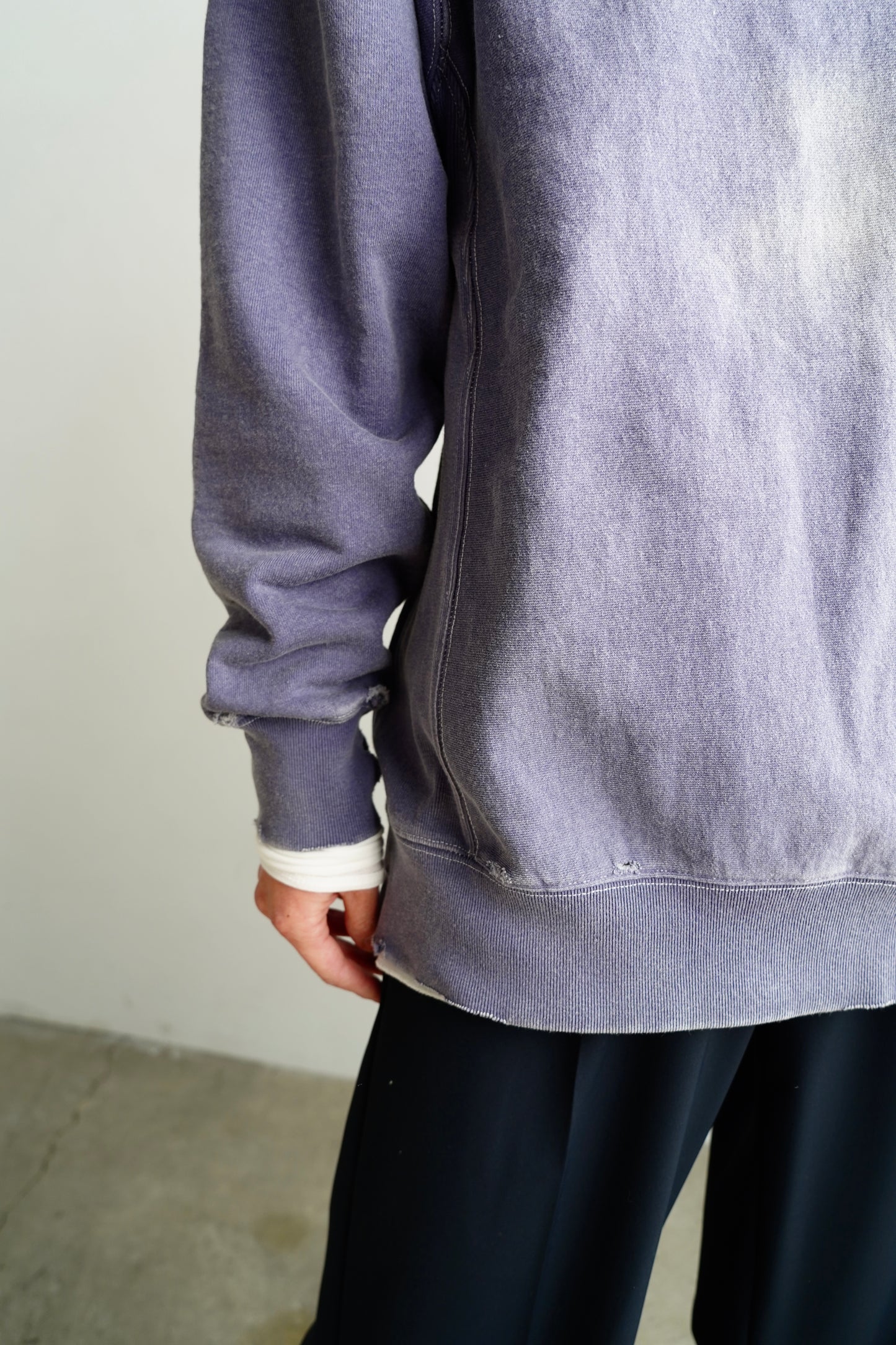 Sulfur Dyeing Sweat / PURPLE