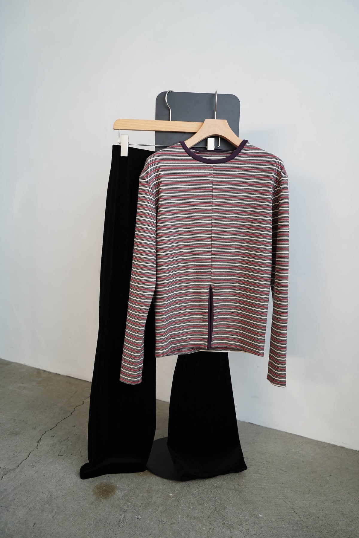 Border L/S / RED -11月3-6日発送-