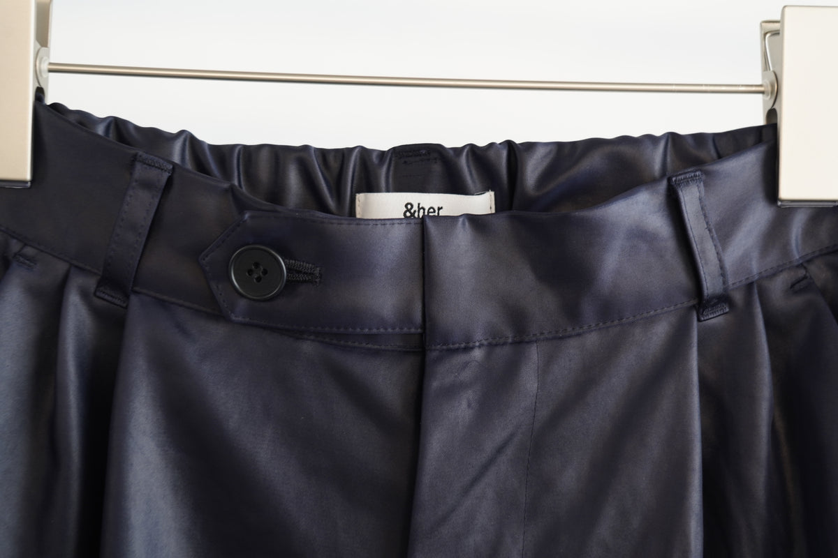 Arti Leather Pants / BLACK -10月31日発送-