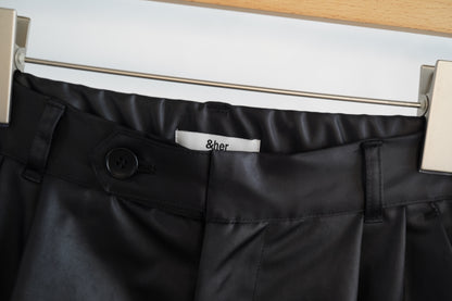 Arti Leather Pants / BLACK -10月31日発送-