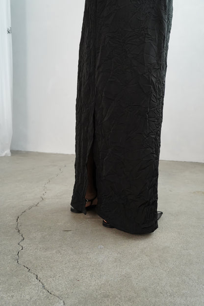 Washer Skirt / BLACK -4月22日発送-