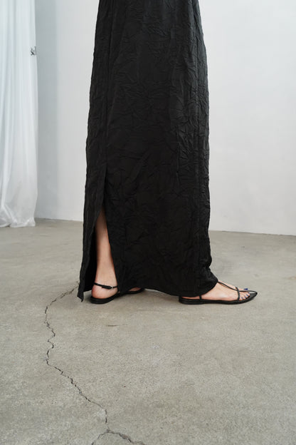 Washer Skirt / BLACK -4月22日発送-