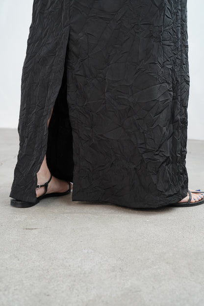 Washer Skirt / BLACK -4月22日発送-