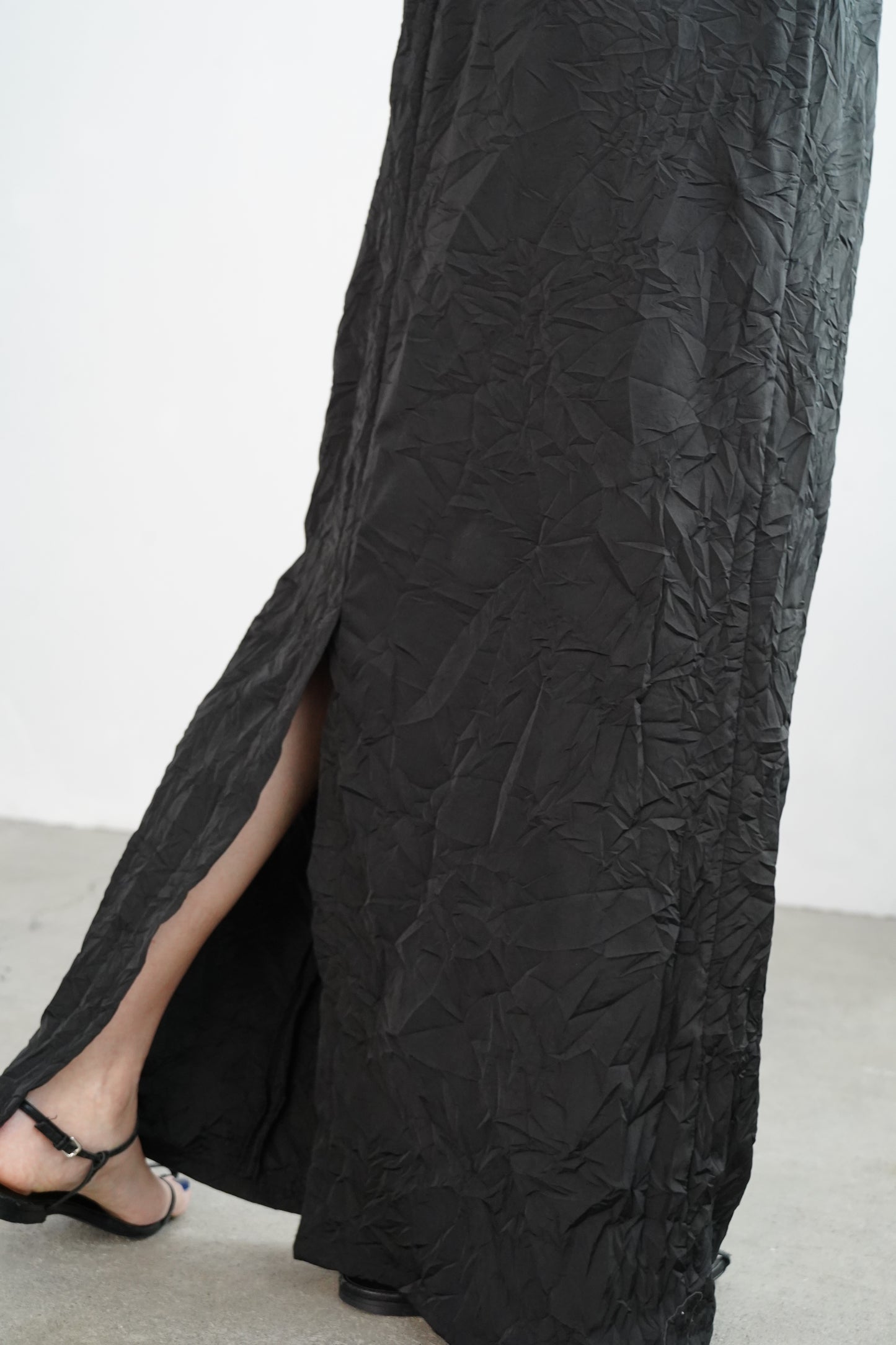 Washer Skirt / BLACK -4月22日発送-