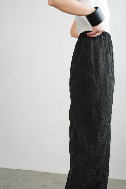Washer Skirt / BLACK -4月22日発送-