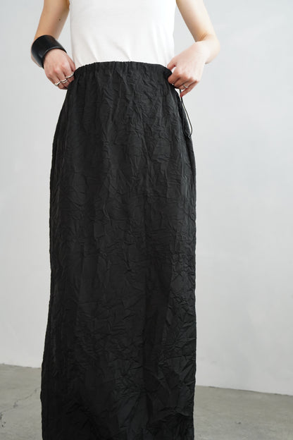 Washer Skirt / BLACK -4月22日発送-