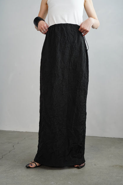 Washer Skirt / BLACK -4月22日発送-