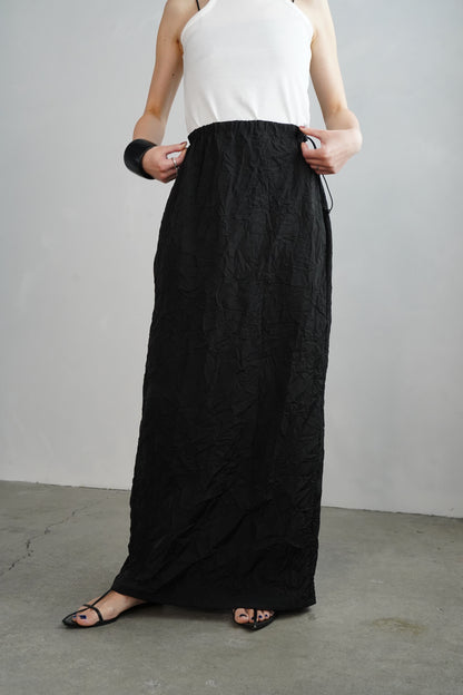 Washer Skirt / BLACK -4月22日発送-
