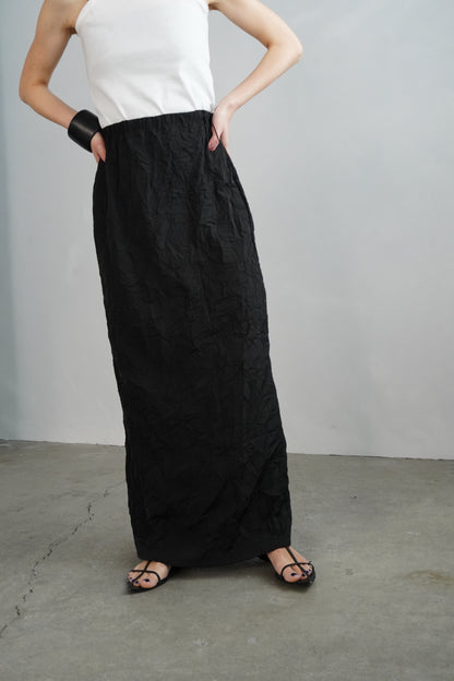 Washer Skirt / BLACK -4月22日発送-