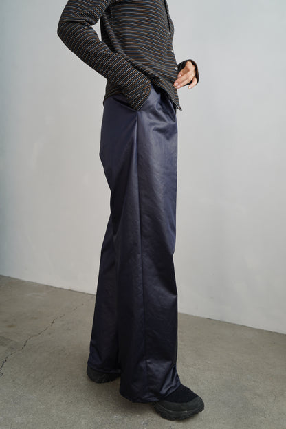 Arti Leather Pants / NAVY -10月31日発送-