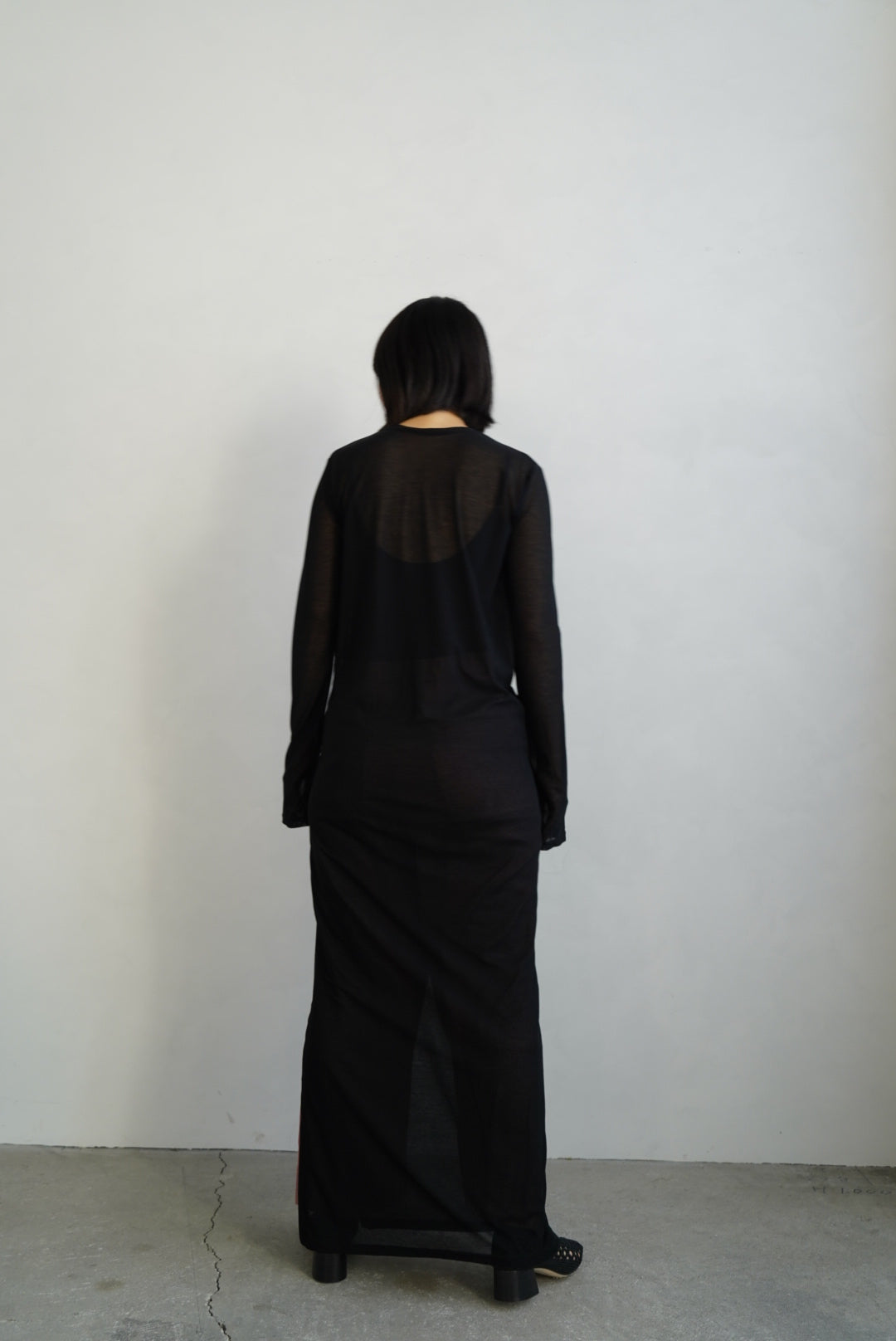 Sheer Band Onepiece / BLACK -5月25-31日発送-