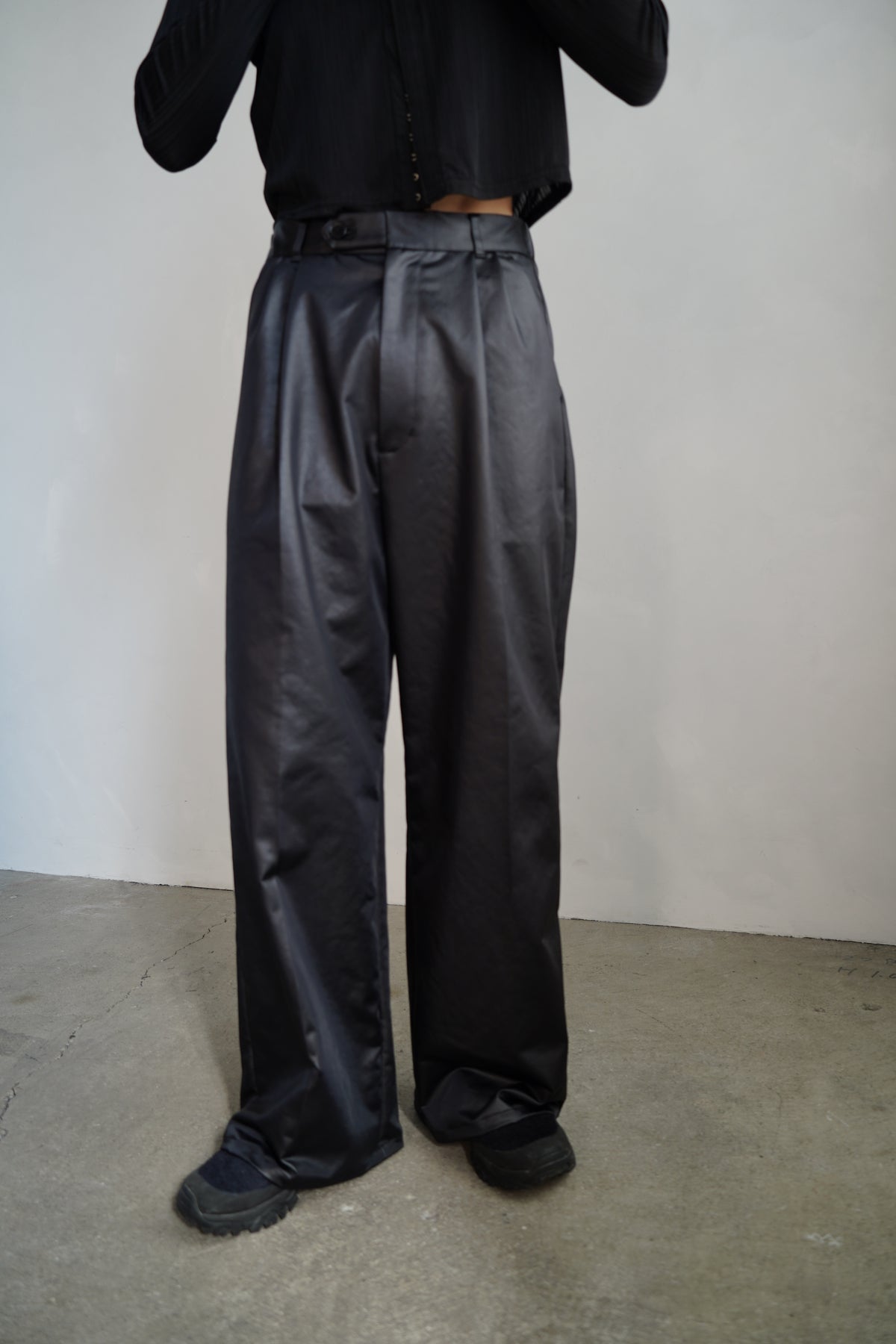 Arti Leather Pants / BLACK -10月31日発送-