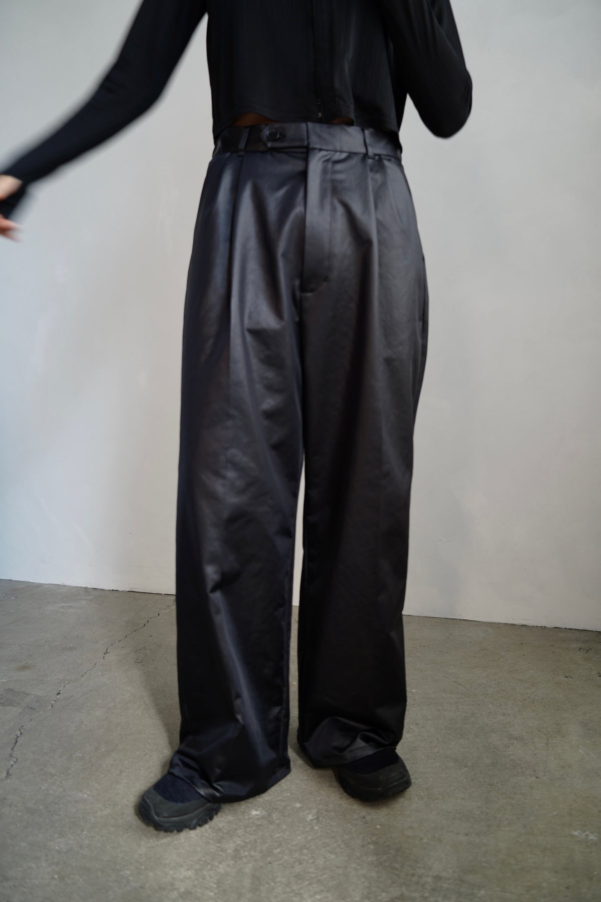 Arti Leather Pants / BLACK -10月31日発送-