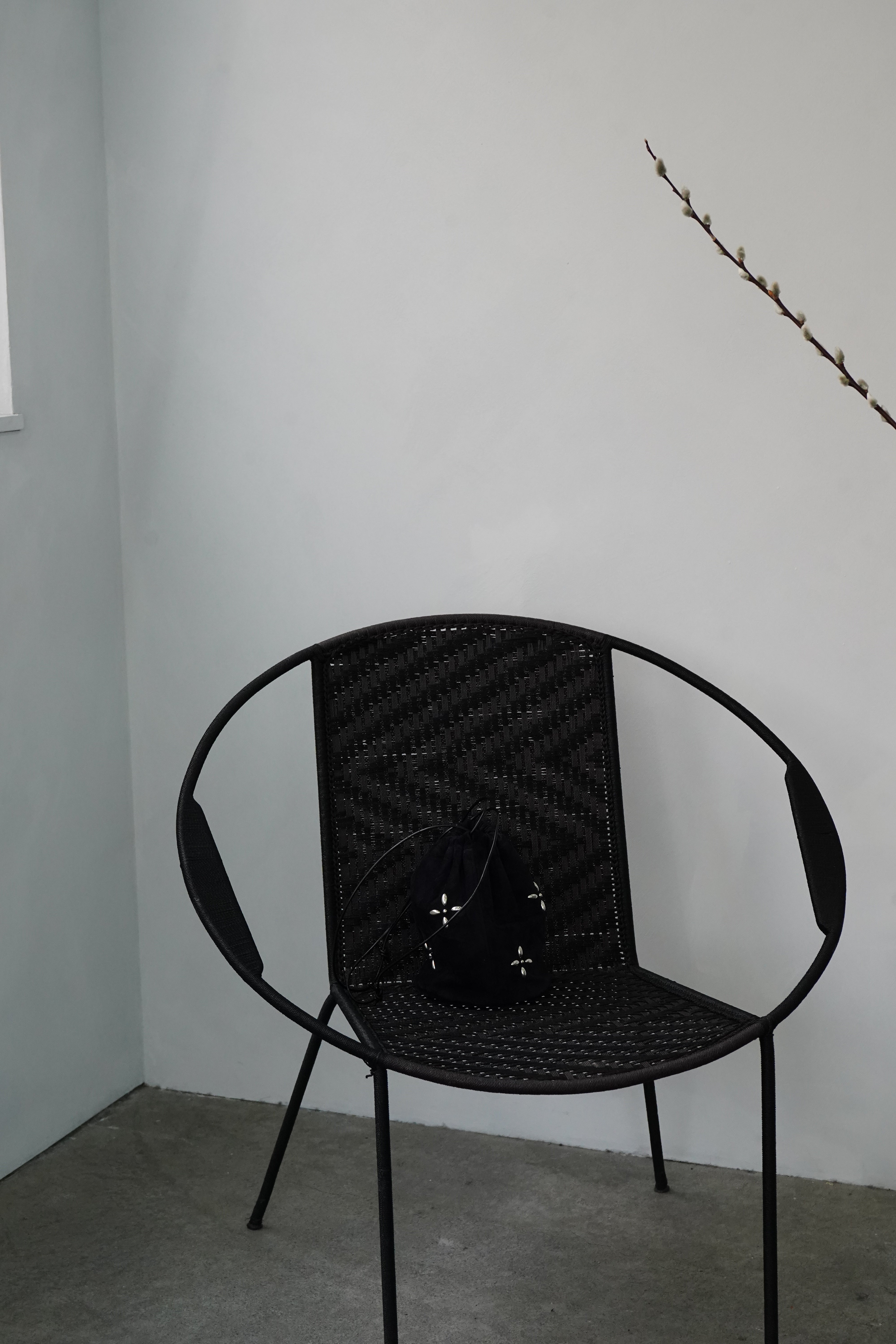Suede Studs Bag / BLACK – &her
