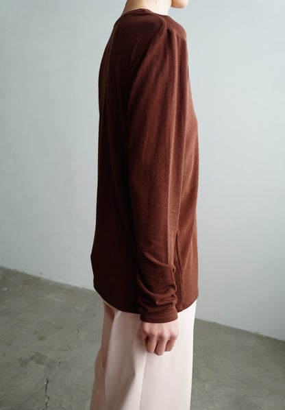 Powdery Cardigan / BROWN