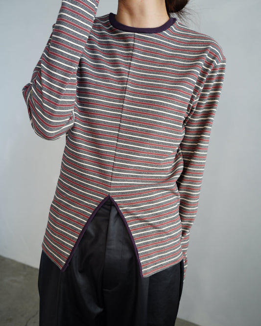 Border L/S / RED -11月3-6日発送-
