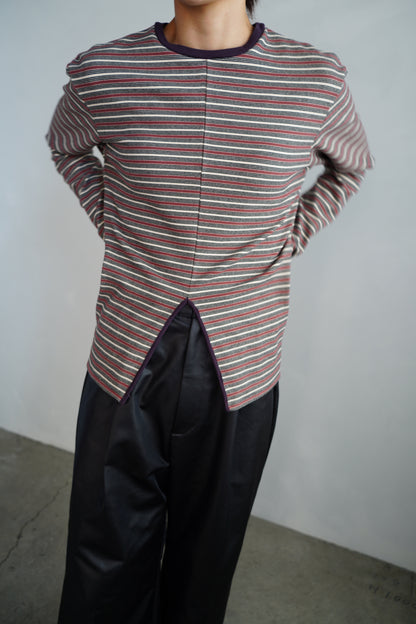 Border L/S / RED -11月3-6日発送-