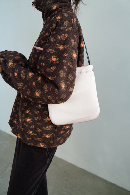 Flower  Half-Zip Jacket / BROWN -11月25日発送-