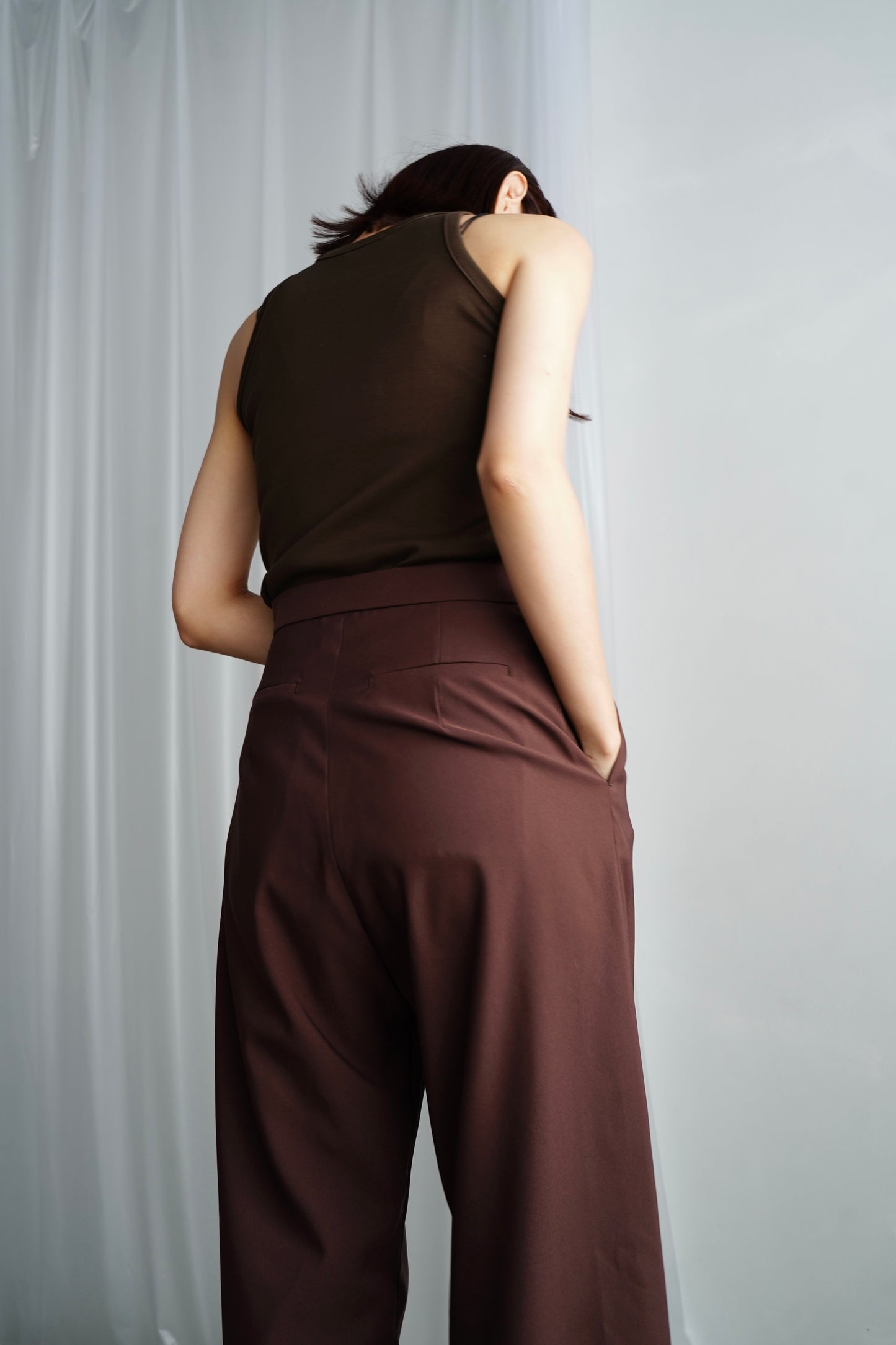 Cachecoeur Pants / BURGUNDY