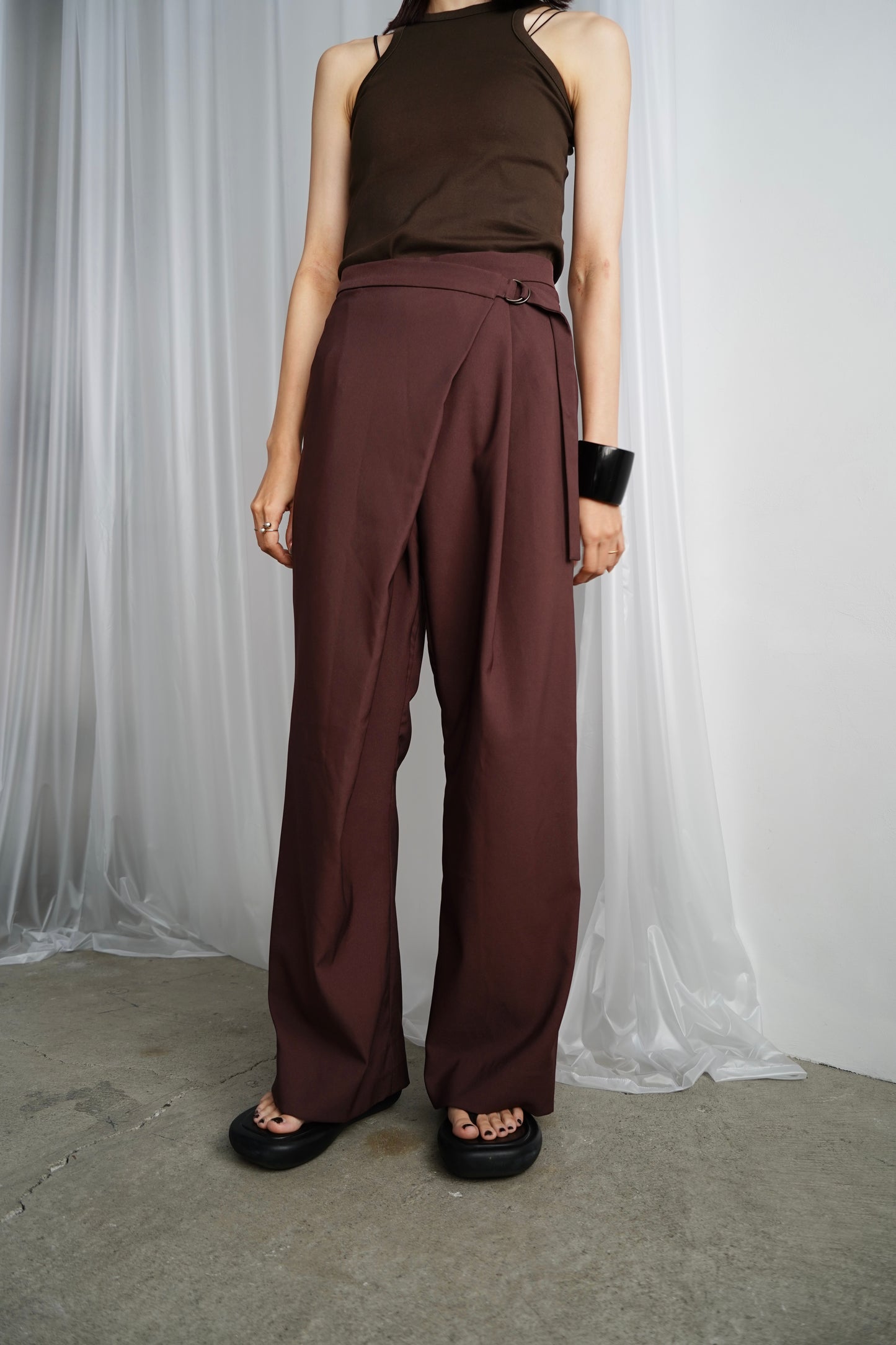 Cachecoeur Pants / BURGUNDY
