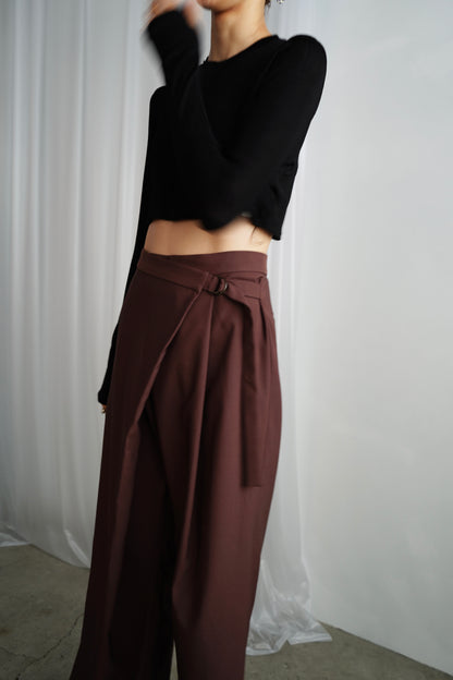 Cachecoeur Pants / BURGUNDY