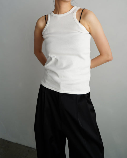 【再入荷】Sleek Tanktop / WHITE