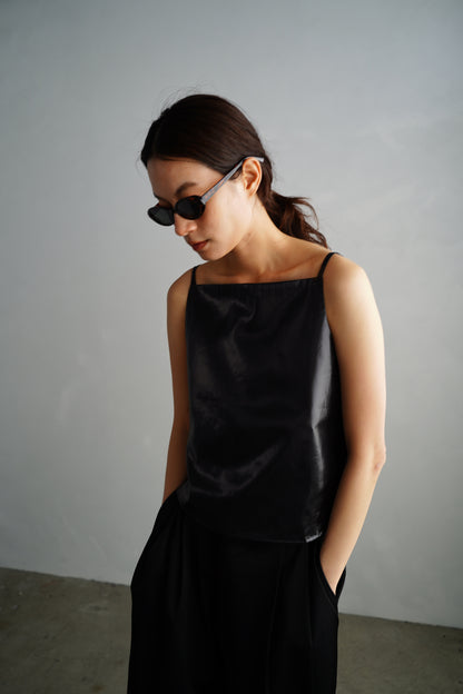 Gloss Cami / BLACK