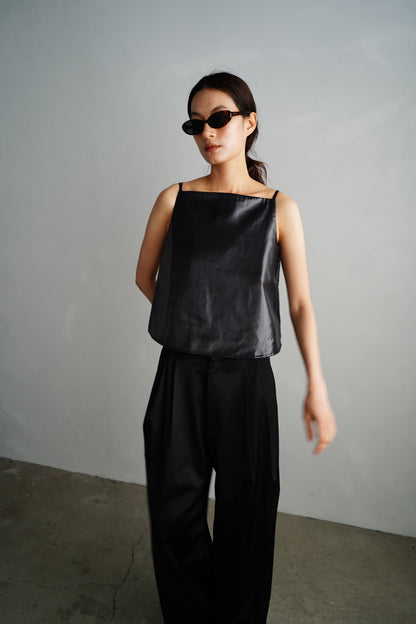 Gloss Cami / BLACK