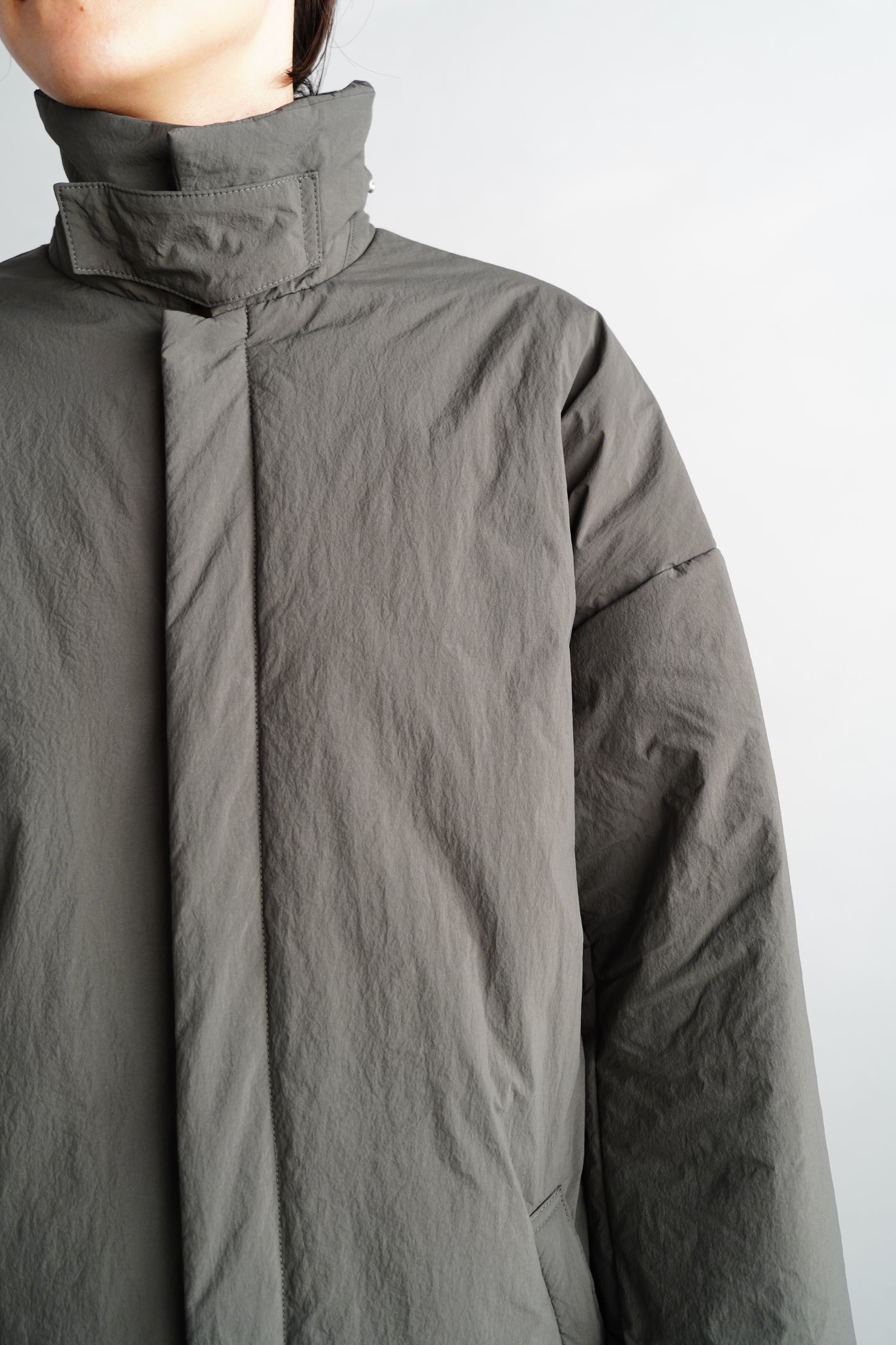 Padded Coat / CHARCOAL