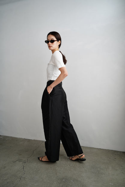 Linen Pants / BLACK