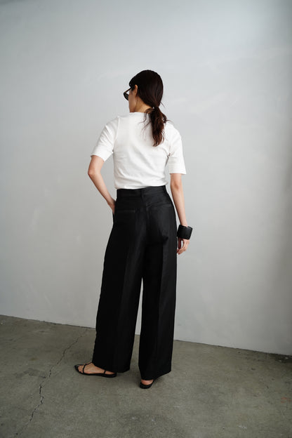Linen Pants / BLACK