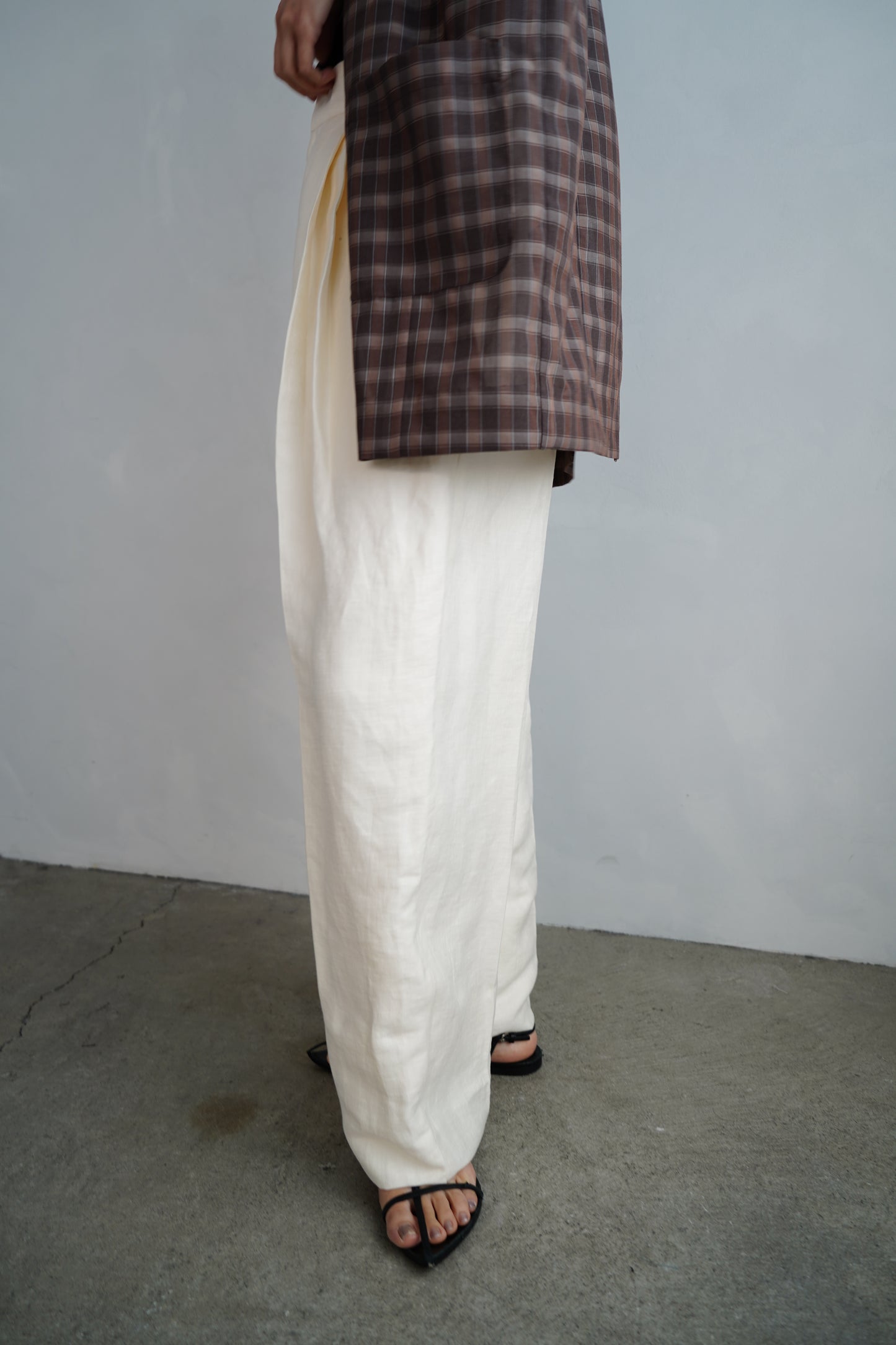 Linen Pants / WHITE