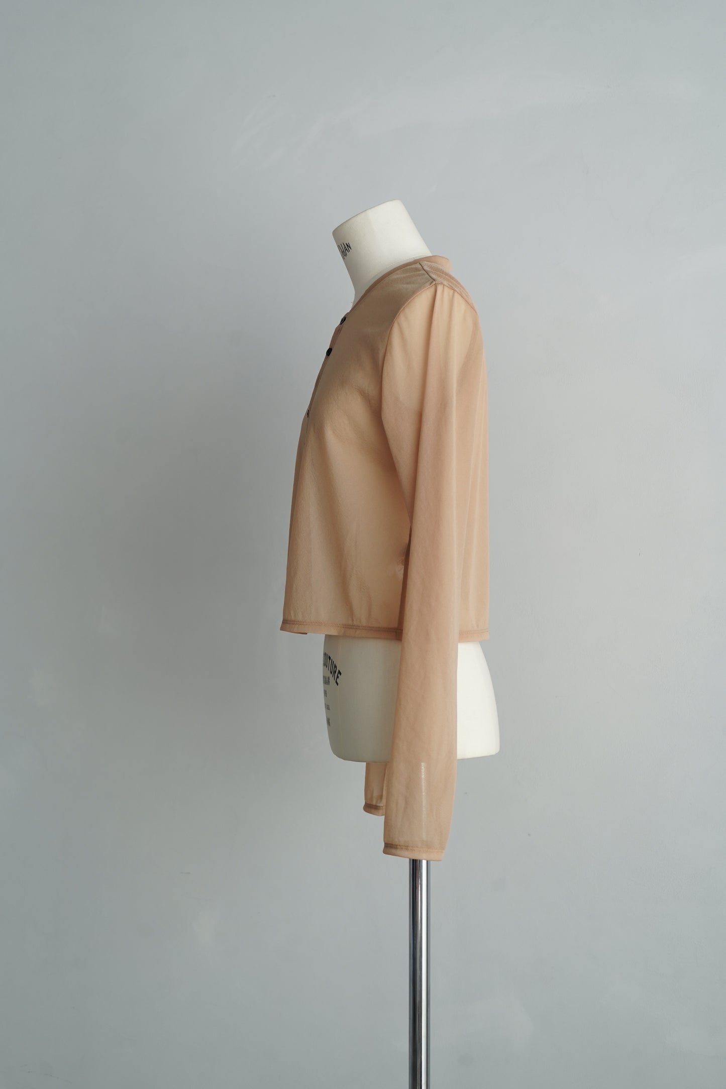 Sheer Cardigan / BEIGE