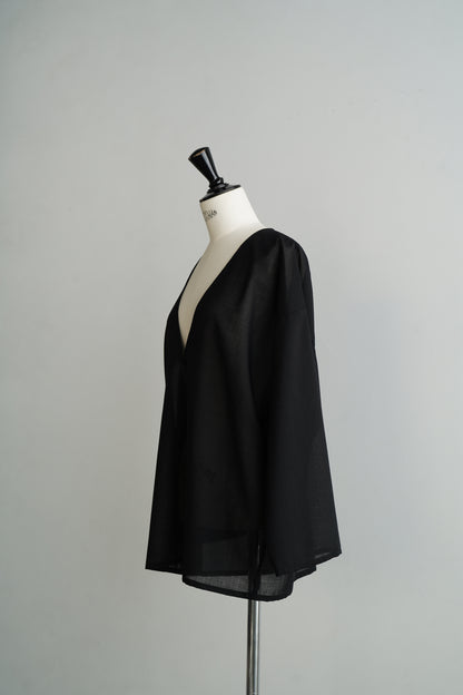 Voile Tops / BLACK -5月20-25日発送-