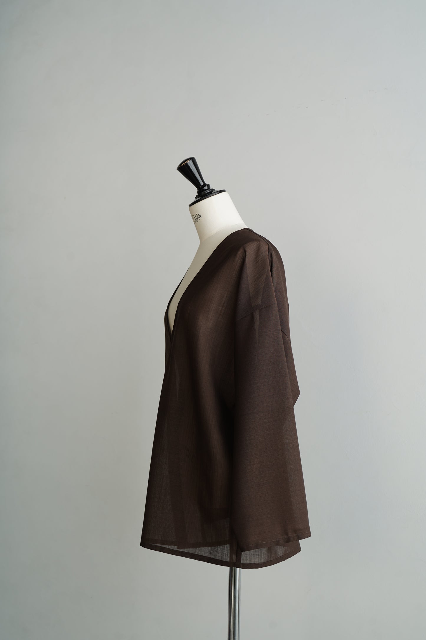 【SAMPLE SALE】Voile Tops/BROWN