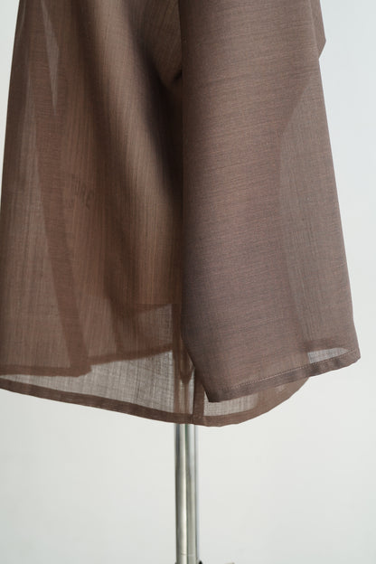 【SAMPLE SALE】Voile Tops/BROWN