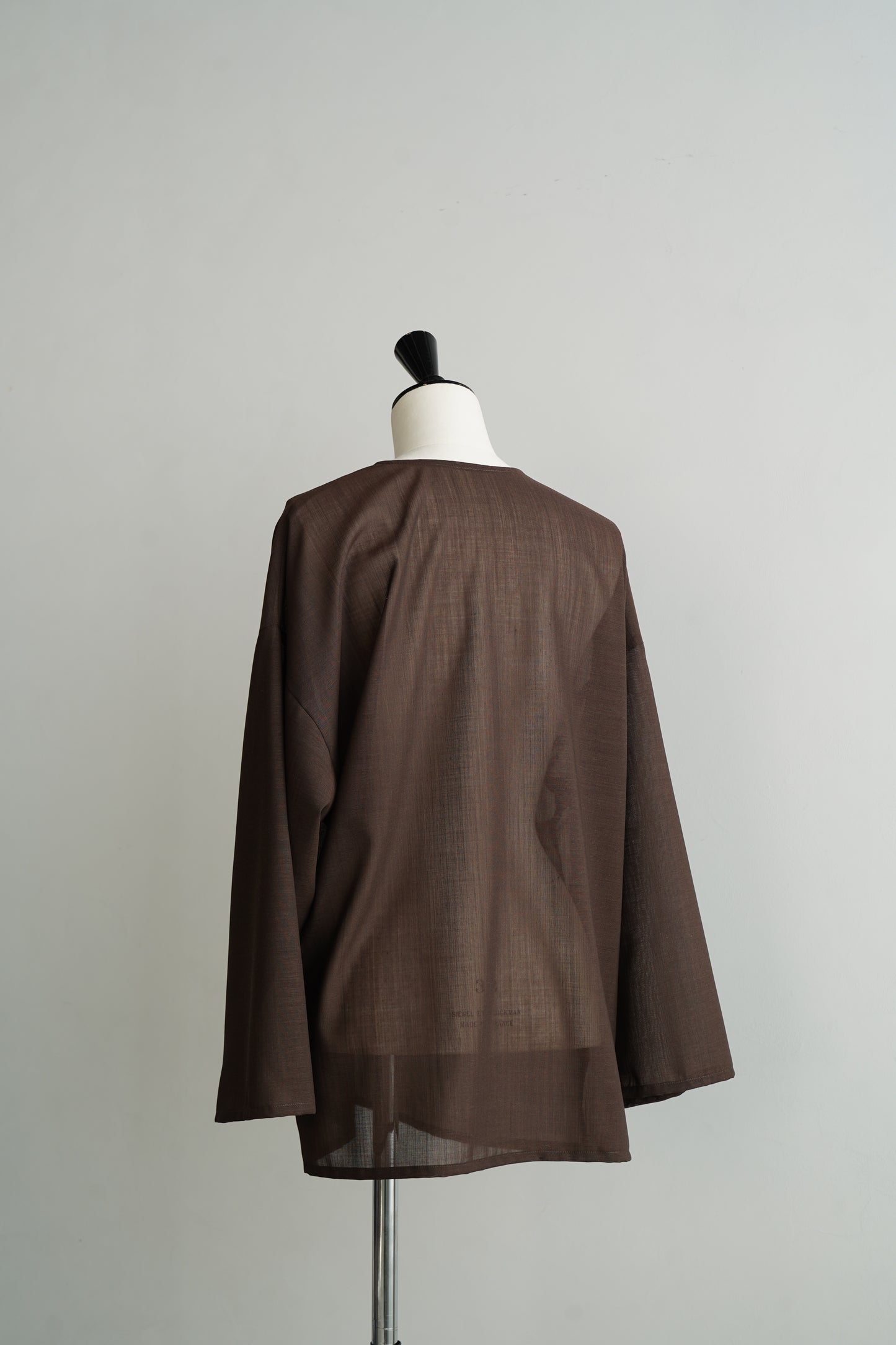 【SAMPLE SALE】Voile Tops/BROWN