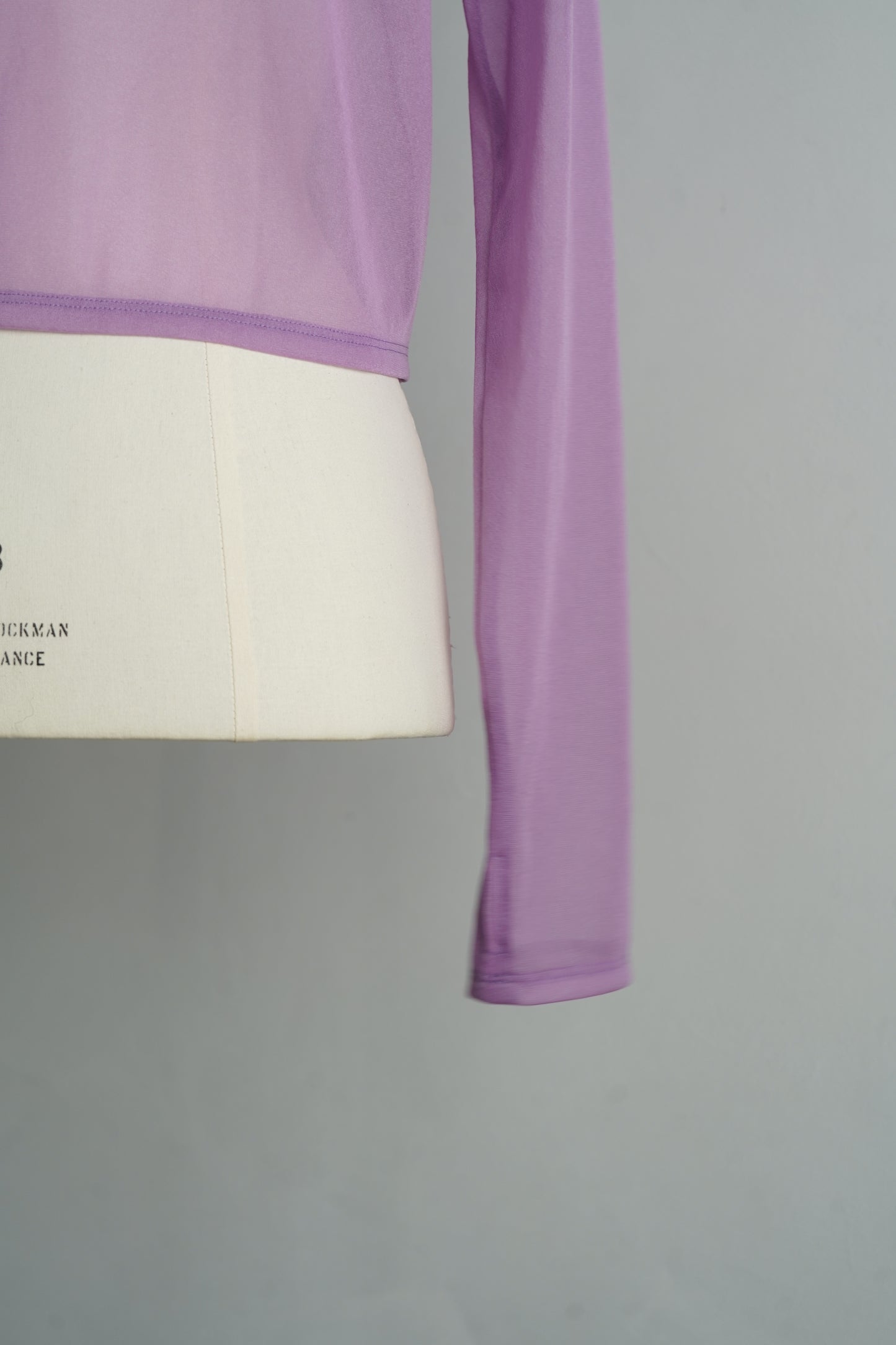 Sheer Cardigan / LAVENDER