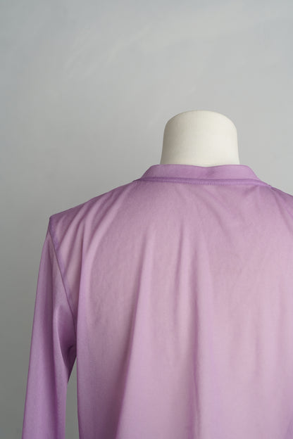 Sheer Cardigan / LAVENDER